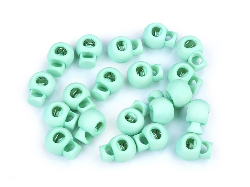 Brzdička kulatá 15x19 mm - mentol