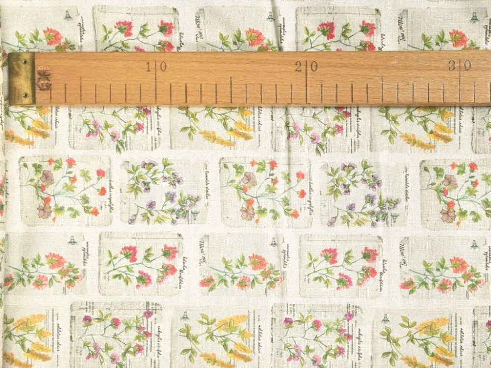 Bavlněné plátno - Herbář