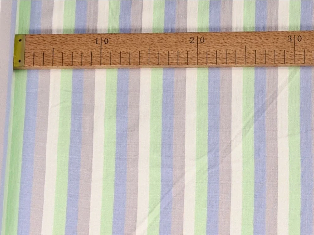 Jednolícní elastický úplet - Pruhy