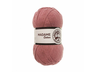 Příze Madame Cotton / 024 - tm. starorůžová
