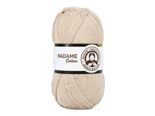 Příze Madame Cotton / 032 - capuccino