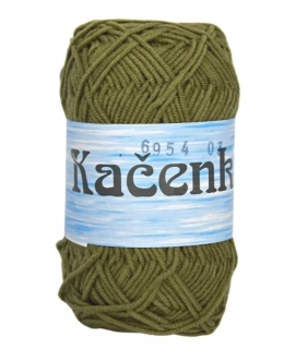 Příze Kačenka / 6954 - khaki