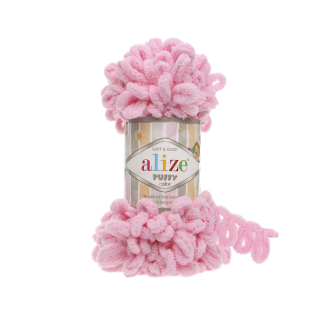 Příze Puffy / 185 - růžová