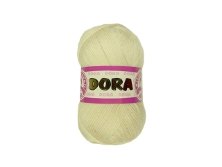 Pletací příze Dora / 004 - smetanová