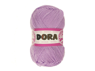 Pletací příze Dora / 056 - sv. fialová