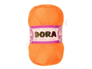 Pletací příze Dora / 147 - oranžová