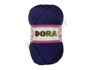 Pletací příze Dora / 019 - modrá námořnická