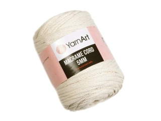 Šňůra Macrame Cord 5 mm / 752 - ecru
