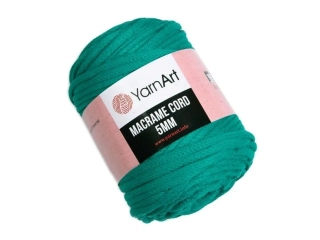 Šňůra Macrame Cord 5 mm / 783 - modrozelená