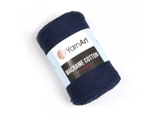 Macrame Cotton / 784 - tmavě modrá