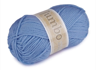 Pletací příze Jumbo / 913 - modrá